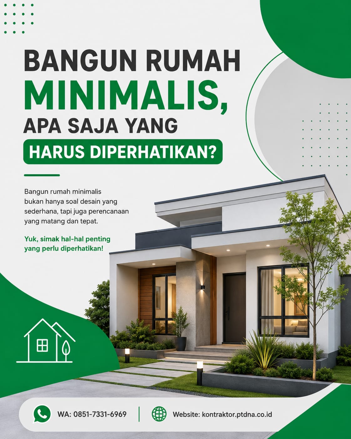 bangun rumah minimalis