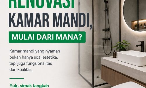 Renovasi kamar mandi modern mulai dari perencanaan hingga proses pembangunan