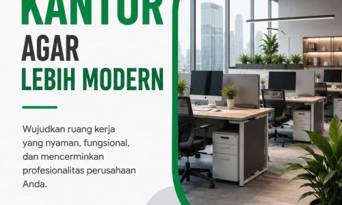 renovasi kantor modern dengan desain ruang kerja profesional